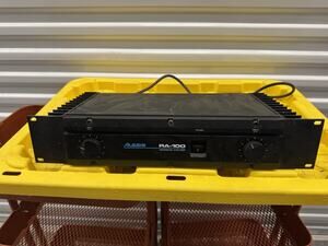 Alesis RA-100 100W 2-Channel Rack Mountable Power Amplifier Black